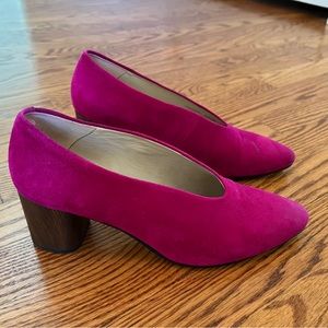 Vegabond Magenta Heels